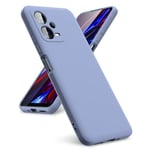 Oududianzi-Coque pour Xiaomi Redmi Note 12 5G / Xiaomi Poco X5 5G, [Coque Silicone Liquide] [Intérieur Microfibre] Souple Étuis en Caoutchouc Housse Antichoc Protection Bumper Protecteur-Gris