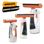 Window Vac Cordless Vacuum Rechargeable Mirror Glass Cleaner Squeegee 130ML30MIN