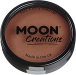 Pro Face  Body Paint Cake Pots by Moon Creations - Mid Brown - Professional Wate