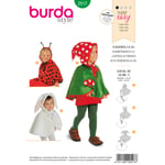 Burda 2517 - Marihøne og venner EUR: 68-98, US: 6M-3