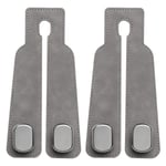 Bilsäten Rygg Dubbelkrok Stabil Automotive Organizer Krok För Bil Van Sedans Grey 2pcs