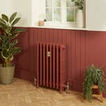 Radiateur fonte - 66 cm - 4 colonnes - Eating Room Red 43 de Farrow & Ball - Choix de tailles - Isabel