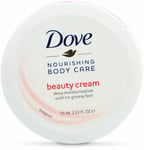 Dove Nourishing Body Care 75ml Beauty Cream Deep Moisturisation - No Greasy Feel