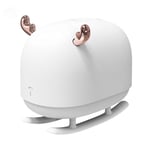 Nologo CJJ-DZ Ultrasonic 260ML Deer Humidifier Light USB Home Air Humidifier Car Diffuse Air Purifier Atmosphere Night Light White For Home,Yoga,Office,Room,humidifiers for bedroom