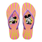 Havaianas Slim Disney Women Flip Flops | Color: Yellow Pixel | Size: 6/7 UK