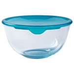 Pyrex Prep and Store Glass Bowl with Lid, Clear