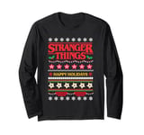 Stranger Things Demogorgon Ugly Christmas Jumper Long Sleeve T-Shirt