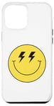 Coque pour iPhone 12 Pro Max Yeux lumineux jaunes des années 70 souriant souriant