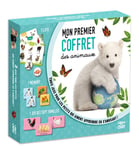 Mon premier coffret de jeux - Mon premier coffret des animaux - 1 loto - 1 memory - 1 jeu des sept familles - Trois jeux pour les pe (Relié)