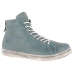 Andrea Conti 0341500 Chaussures à Lacets Femme, Pointure:41 EU, La Couleur:Bleu