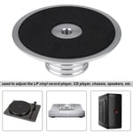 NEW Black Record Weight Clamp LP Vinyl Turntables Metal Disc Stabilizer -Silver