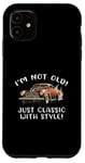 Coque pour iPhone 11 Graphisme cadeau de voiture vintage I'm Not Old I'm Classic with Style