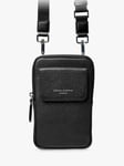 Aspinal of London Reporter Pebble Leather Crossbody Phone Bag