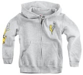 Pokémon Kids - Pikachu - Pokemon Trainer Hoodie Jacket mottled grey