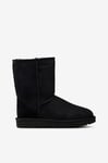 UGG - Vinterboots W.Classic Short II med ullfoder - Svart