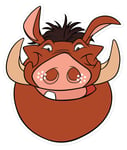 Pumbaa from The Lion King Official Disney 2D Card Party Mask