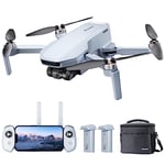 Potensic ATOM SE Combo GPS Drone avec Caméra 4K, 62 Mins de Vol, moins de 249g, HD Transmission Max 4KM, Vitesse Max 16m/s, ShakeVanish EIS Technologie, FPV Quadcopter pour Adultes et Débutants, C0