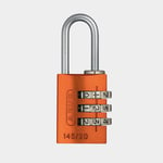 ABUS Hänglås med kod / kombinationslås 145/20, Ø3 mm, orange