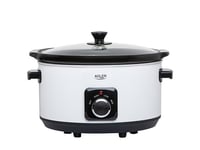 Adler | Slow Cooker | Ad 6413W | 290 W | 5.8 L | Number Of Programs 3 | White