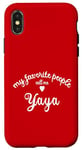 iPhone X/XS My Favorite People Call Me YAYA Greek Grandma Greece yiayia Case