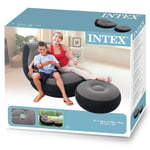 Intex Ultra Lounge Armchair With Footrest Grå 99 x 130 x 76 cm / 64 x 28 cm