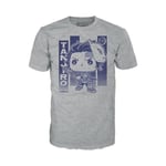 Funko Boxed Tee: Demon Sleyer - Tanjiro with Wisteria (XL)