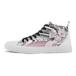 AKEDO x Pokémon Mewtwo Legendary White Signature High Top - UK 6 / EU 39.5 / US Men's 6.5 / US Women's 8