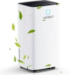 ARIBIO 12L/Day Dehumidifier with Digital Humidity Display & Control, Childlock,