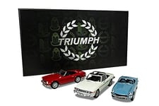 Corgi TC00005 topless triumph collectors die-cast car collection, Blue