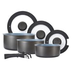 Tower Freedom Non-Stick Aluminium 7 Piece Pan Set