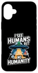 Coque pour iPhone 16 Plus Extraterrestre drôle alien citation