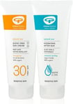 Green People, SPF30 Sun & After Sun Bundle, contains: Scent Free Sun Cream SPF30