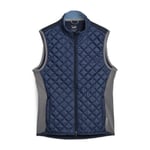 Frost Quilted Vest: S Navy-Blazer-Slate-Sky