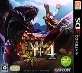 3DS Monster Hunter 4 Nintendo 3DS with Tracking# New Japan