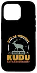 Coque pour iPhone 16 Pro Pourquoi être ordinaire lorsque vous Kudu Extraordinaire Cool Kudu Hunter