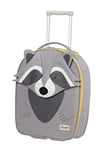 Valise Samsonite Happy Sammies Eco - Upright XS pour enfants, 45 cm, 23 L, gris (Raccoon Remy)