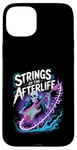 iPhone 15 Plus Strings Of The Afterlife Skeleton Rocker Rock Music Case