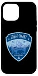 Coque pour iPhone 12 Pro Max Great Smoky Mountains NC TN USA Design vieilli