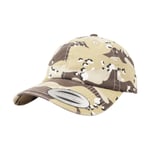 Flexfit Low Profile Camo Washed Cap - keps - RetroDesertCamo - One Size