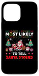 iPhone 13 Pro Max Most Likely To Tell Santa Stories Funny Merry Christmas Case