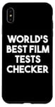 iPhone XS Max World's Best Film Tests Checker Case