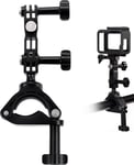 Support De Guidon De Vélo Pour Gopro Support Caméra D'Action Velo Compatible Avec Gopro Hero 11/10/9/8/7/6/5/4/3 Et Telephone Pour Vélo Vtt Moto