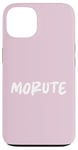 Coque pour iPhone 13 Morute Aesthetic Poupée effrayante + mignon Horreur Goth Carquois