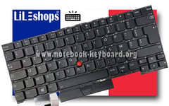 Clavier Français Original Lenovo ThinkPad X1 Extreme Gen 1 20MF 20MG Backlit