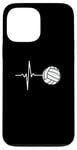 iPhone 13 Pro Max Volleyball Volleyball Player Heartbeat Volleyball Lover Case