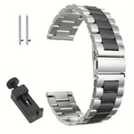 'Kello Hihna 18mm 20mm 22mm Fitbit Ruostumaton Straps Samsung Fossil'