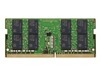 HP - DDR4 - module - 16 Go - SO DIMM 260 broches - 3200 MHz / PC4-25600 - 1.2 V - mémoire sans tampon - non ECC - pour EliteBook 645 G9, 650 G9, 655 G9, 835 G8, 845 G8, 855 G8; ProBook 455 G9, 450 G9, 635 Aero G8; ProBook x360 435 G9; ZBook 15v G5 Mobile