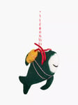 John Lewis Rainbow Time Capsule Felt Shark Tree Decoration