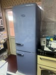 CDA Florence Sea Holly Fridge Freezer - Blue - Frost Free - 60/40 - Retro - F...