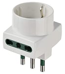 Vimar RI.00323B-Adaptateur de câble Adaptateur pour Prise électrique Blanc